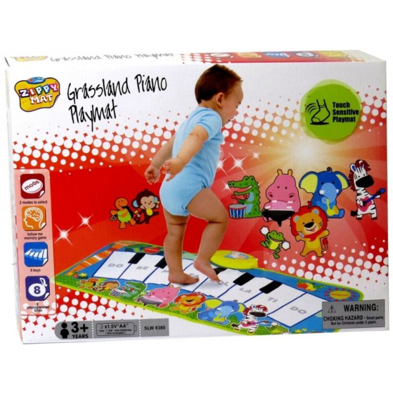 Edukacyjna mata muzyczna rozwijająca koordynację ruchową