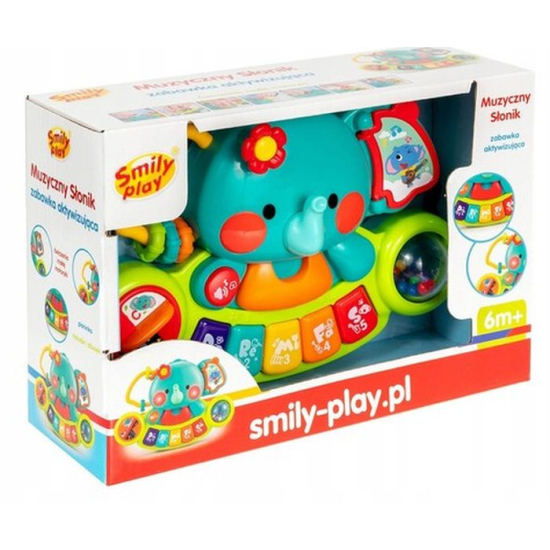 muzyczny słonik smily play pianinko edukacyjne