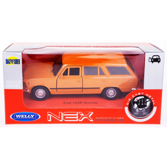 Auto metalowe  samochód Fiat 125p Kombi  Welly