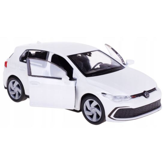 Samochód metalowy Welly Volkswagen Golf 8 GTI