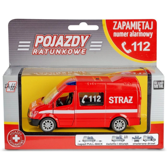 Daffi straż pożarna pojazd ratunkowy B-431