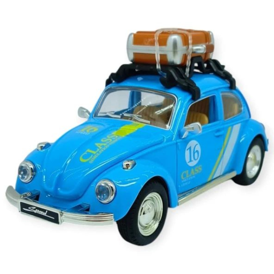 samochód garbus z efektami dźwiękowymi i świetlnymi