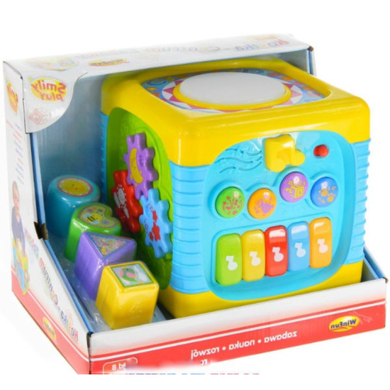 Smily Play muzyczna kostka edukacyjna centrum zabawy 0741