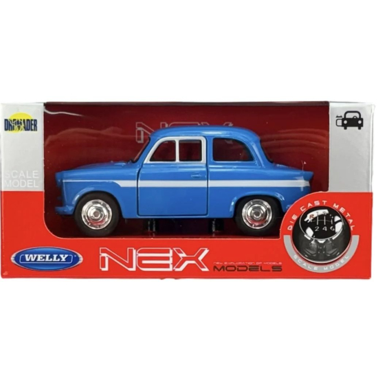 Metalowy model Trabant P50 P60 WELLY skala 1:34–1:39