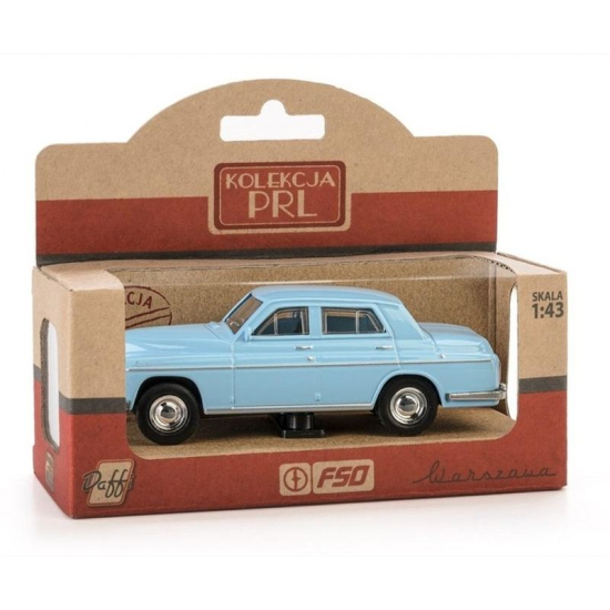 Warszawa 223 1:43 – model kolekcjonerski z serii Kolekcja PRL błekitny