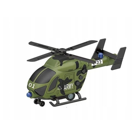 helikopter zabawkowy światło dźwięk napęd friction 20 cm