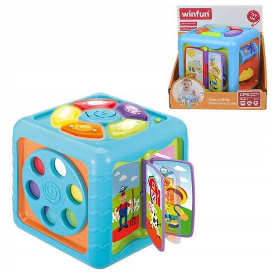 Zabawka sensoryczna z dźwiękiem i światłem dla niemowląt