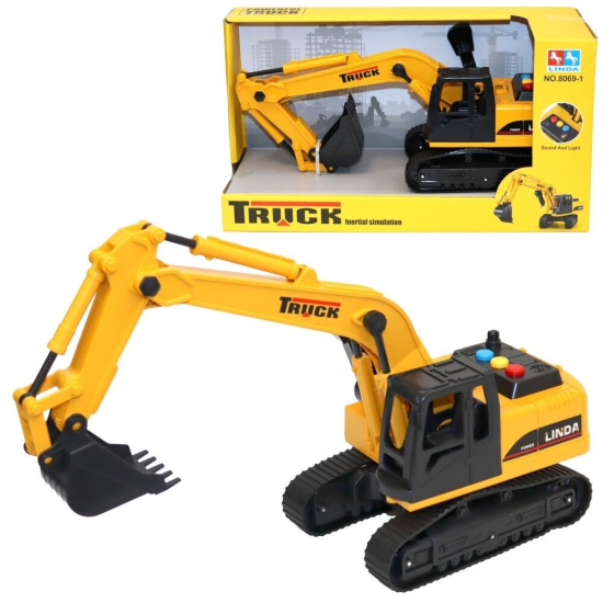 Koparka dla chłopca na baterie zabawka 9539