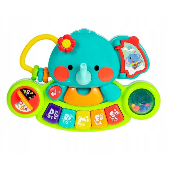interaktywna zabawka muzyczna dla niemowląt 6m+