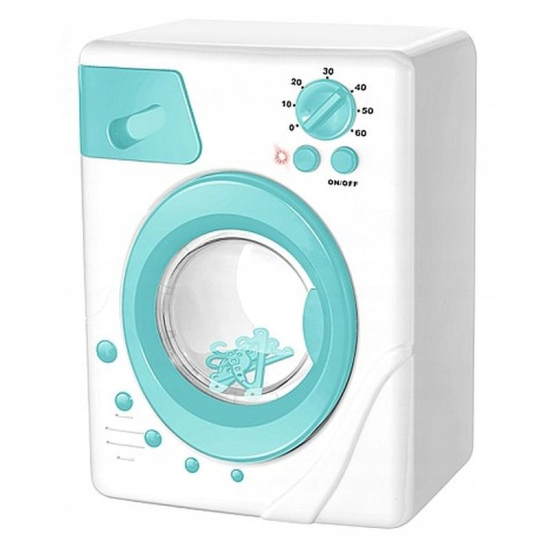 Zabawkowa pralka dla dzieci z obracanym bębnem