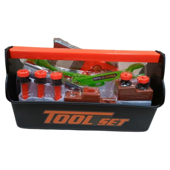 Zabawka skrzynka narzędziowa piła klucze śrubokręt 3355