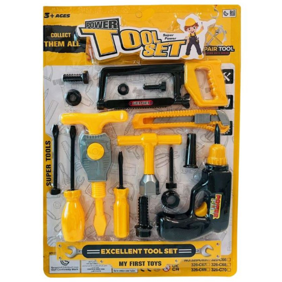 Narzędzia edukacyjne dla dzieci – Power Tool Set dla małego majsterkowicza