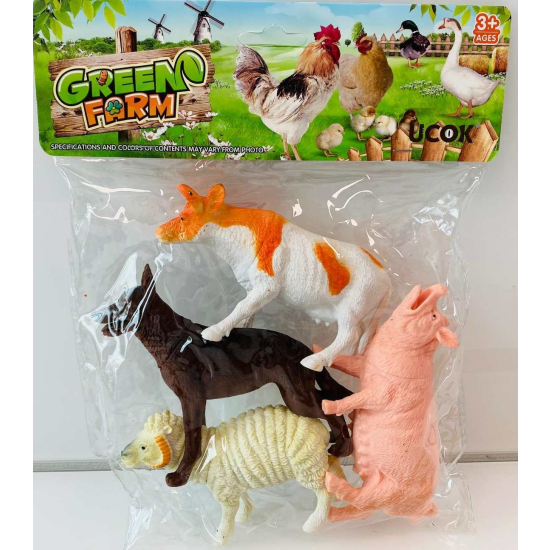 Zestaw zwierzęta domowe dla dzieci 4 sztuki 5519