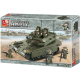 Klocki Sluban B0305 czołg wojskowy armia z żołnierzami 344 elementy