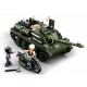 Klocki Sluban b0687 czołg z działem motor 338 el.
