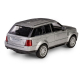 Kolekcjonerski model auta Land Rover Range Rover Sport skala 1:36 RMZ City srebrny widok z tyłu