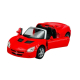 Opel Speedster 2001 Welly czerwony – metalowy model auta z otwartymi drzwiami