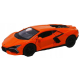 Miniatura Lamborghini Revuelto Welly pomarańczowa widok boczny detal