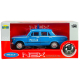 Metalowy model Fiat 125p Milicja niebieski w oryginalnym czerwonym opakowaniu Welly
