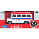 Metalowy model NYSA 522 Ambulans Pogotowie Ratunkowe w oryginalnym czerwonym pudełku Welly NEX