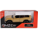 Model Toyota Land Cruiser Brown Yellow metalowy napęd pull-back