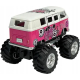Model kultowego ogórka VW T1 1963 Monster Truck z chromowanymi felgami i napisem Classical Bus tył
