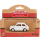 Fiat 126p Maluch biały – model metalowy 1:43 Daffi w opakowaniu