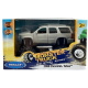 Metalowy model WELLY Monster Truck Chevrolet Tahoe 2008 srebrny