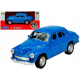 opakowanie Welly NEX Warszawa 224 1:24 model PRL niebieski samochód