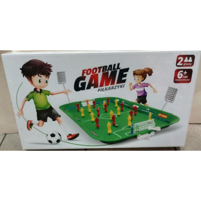 Gra piłkarzyki football   dla chłopców z metalową piłką 5685