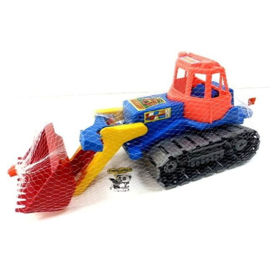 Zabawka spychacz dla dzieci na gąsienicach Mammut 0034