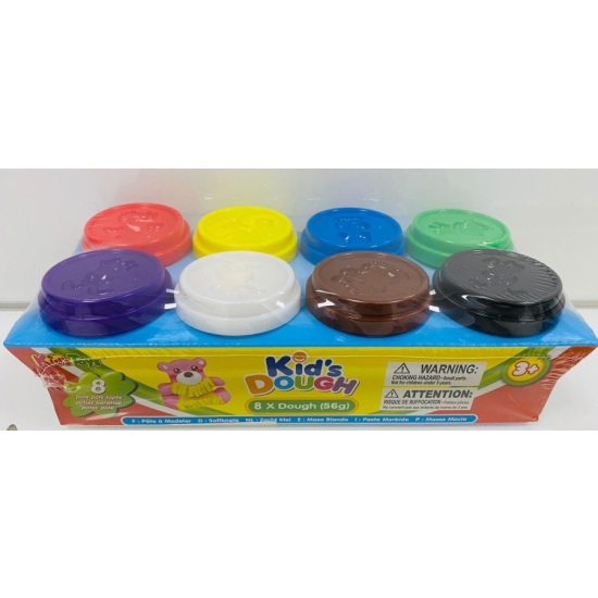 Zestaw masa plastyczna ciastolina 8 kolorów 3353